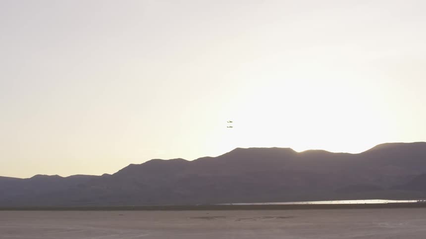 Film Shoot Of Women In Desert