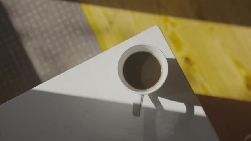 Coffee Being Made In The Morning