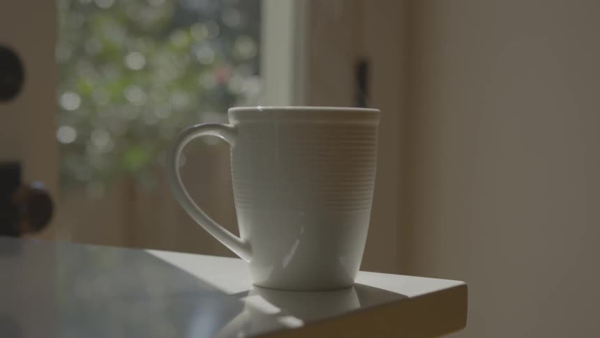Coffee Being Made In The Morning