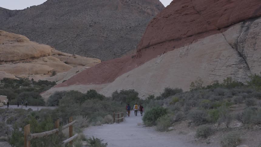 Film Shoot Of Women In Desert