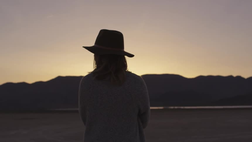 Film Shoot Of Women In Desert