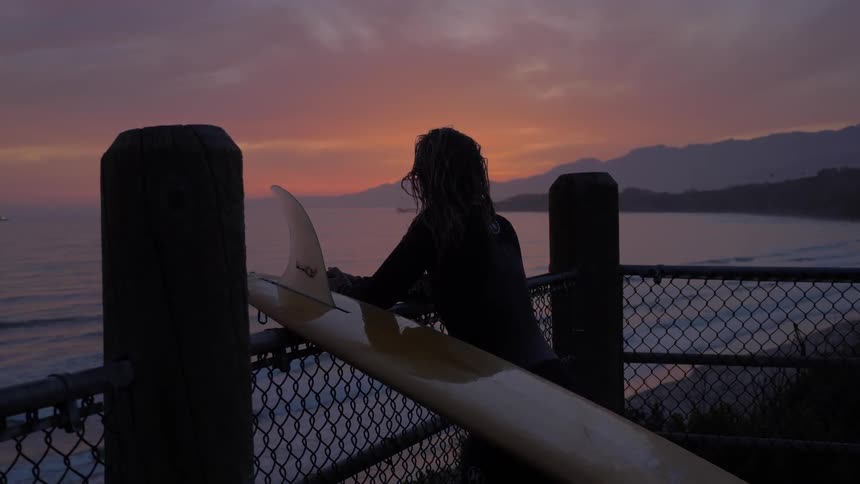Friends Surfing