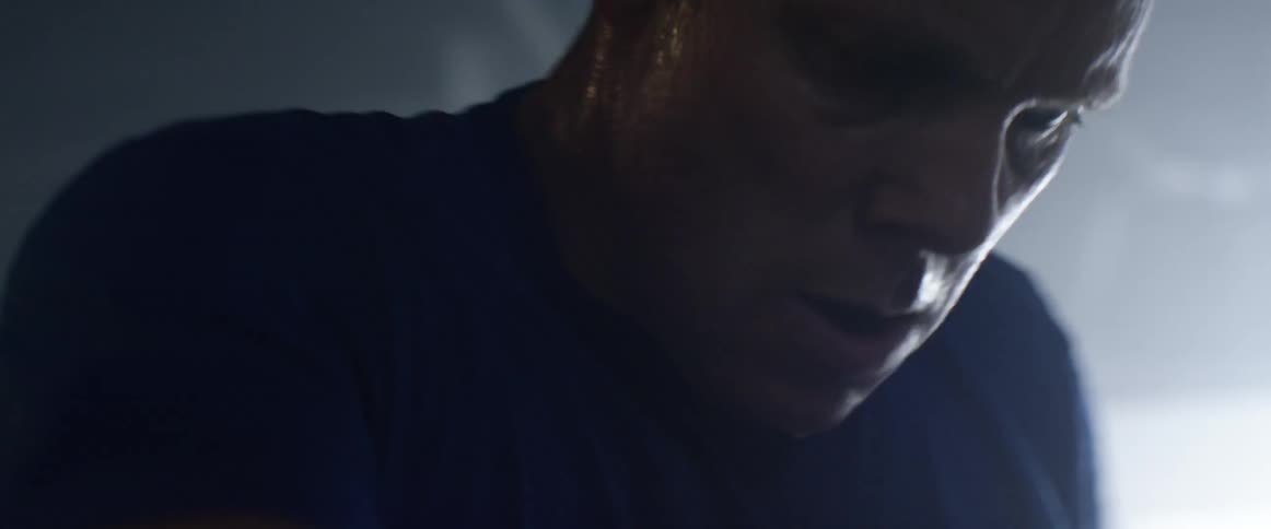 A man is working out