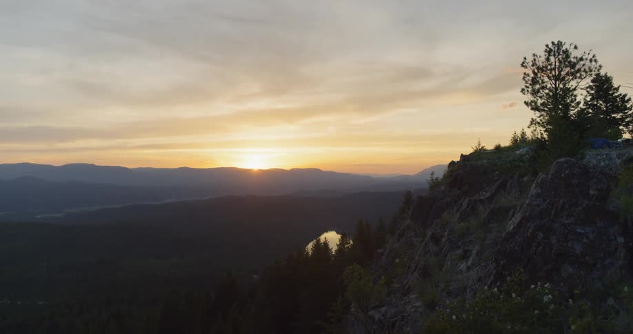 Man Traveling In Montana