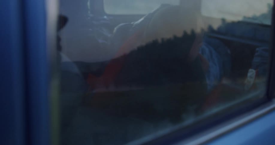Man Traveling In Montana