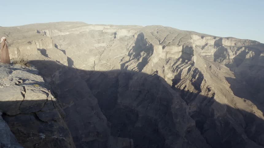 A fixture sits atop of the mountain