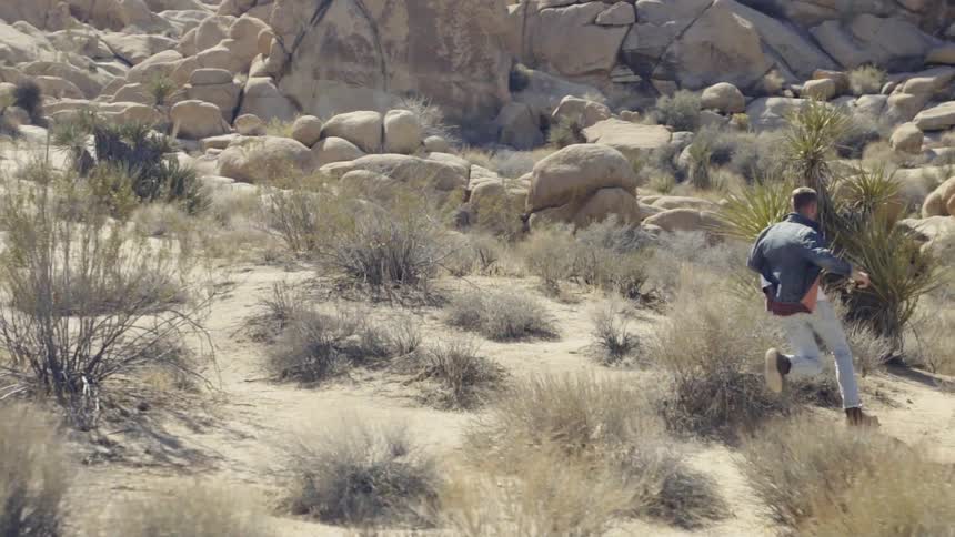 Man In Desert