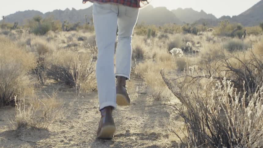 Man In Desert