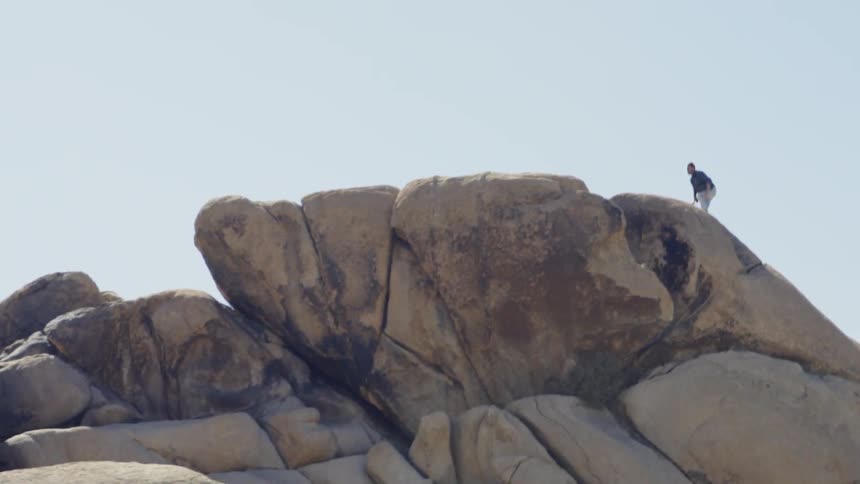 Man In Desert