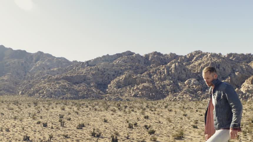 Man In Desert
