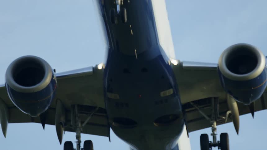 Airplanes Taking Off And Landing