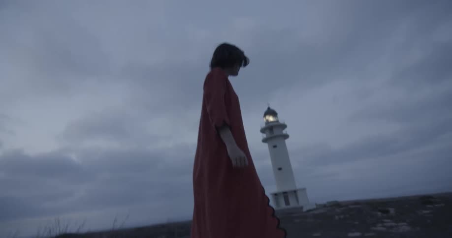 Woman At Lighthouse