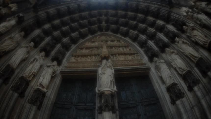 Cemetery And Church Scenics