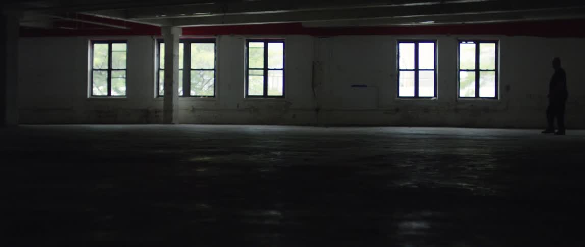 An empty building