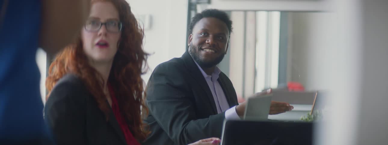 Business People During The Work Day