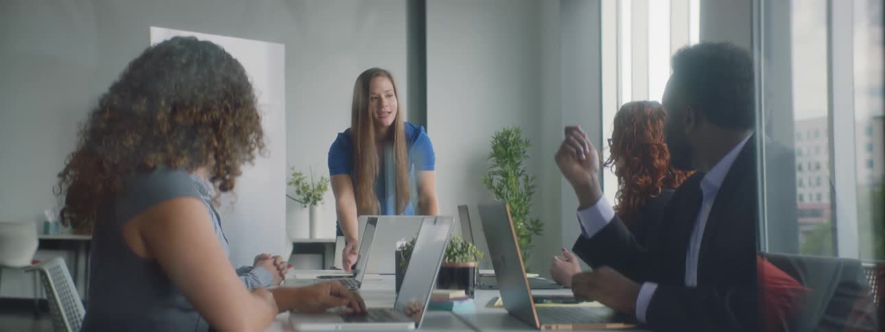 Business People During The Work Day