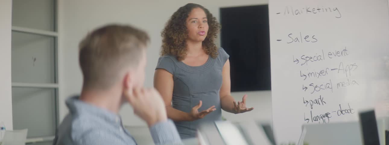 Business People During The Work Day