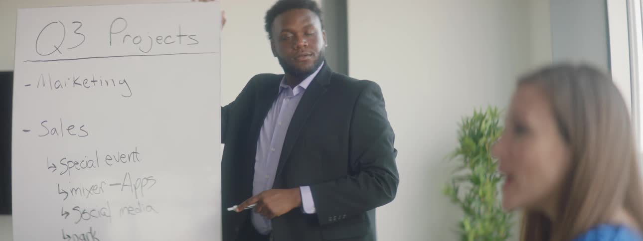Business People During The Work Day
