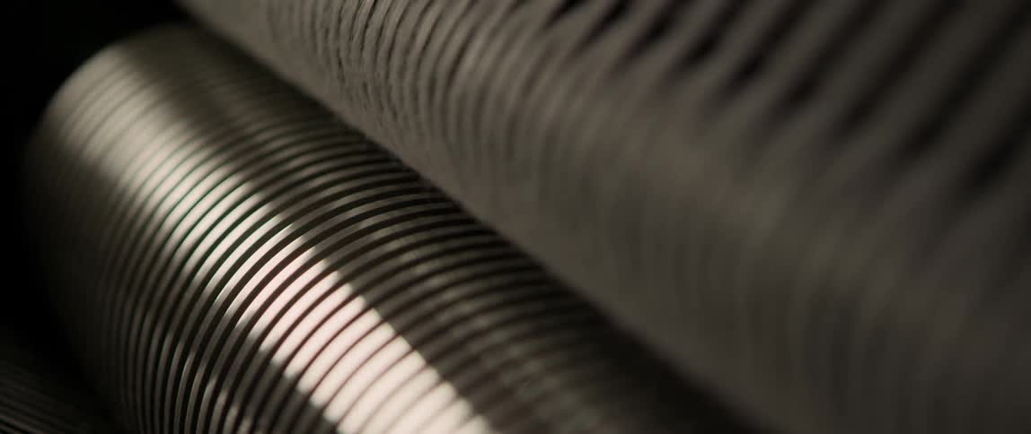 Some type of material spinning on a commercial device