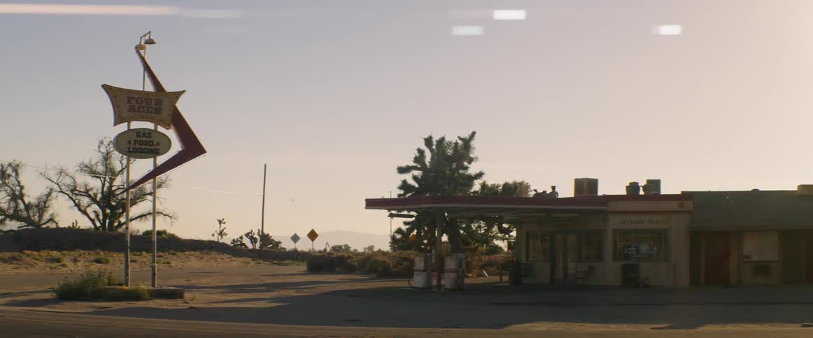 Men Chasing Woman In Small Town