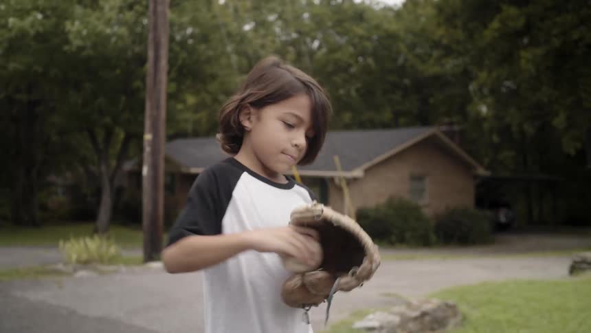 Young Boy At Home