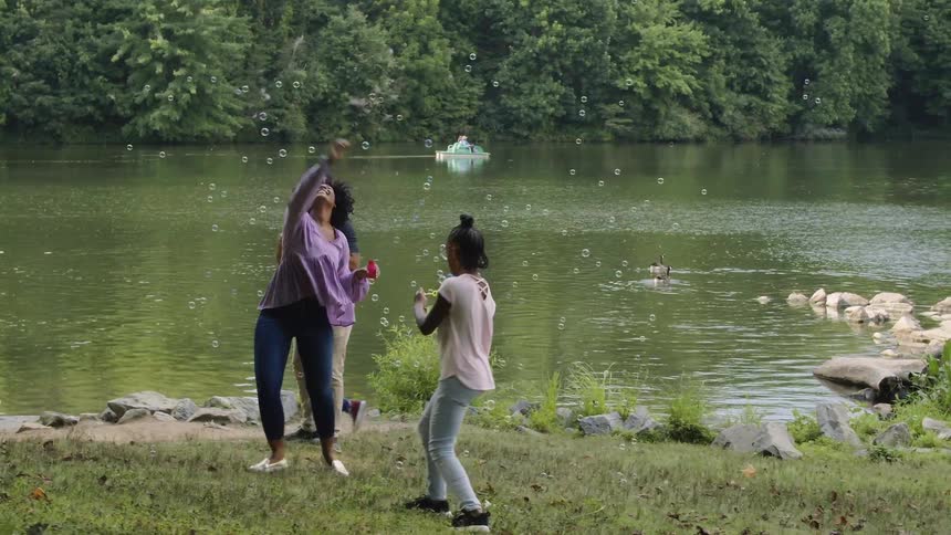 Family At Park