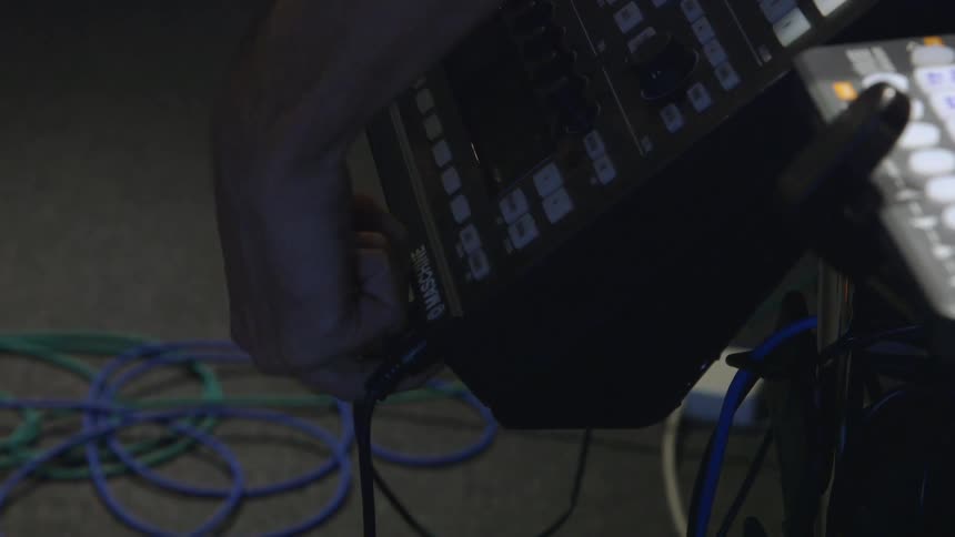 Close up of electronic equipment