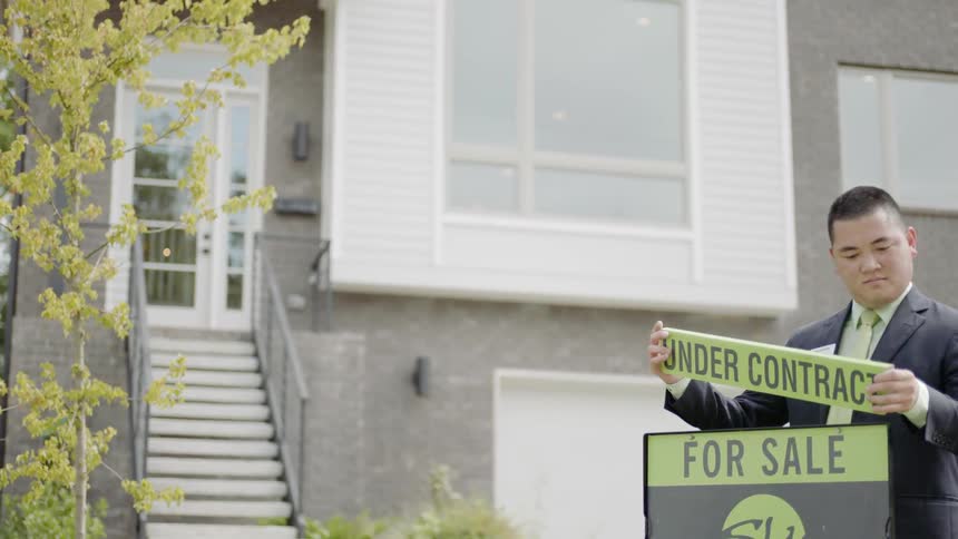 Realtor Showing Couple House