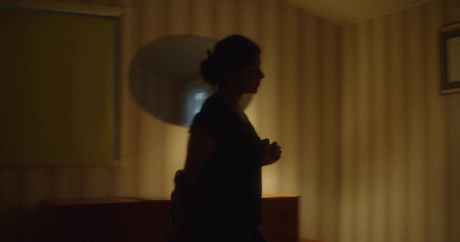 Woman Traveling In New City