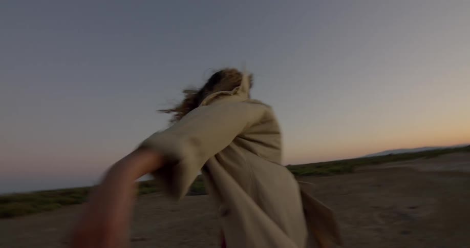 Friends Hang With Horses And Watch The Sunset At The Beach