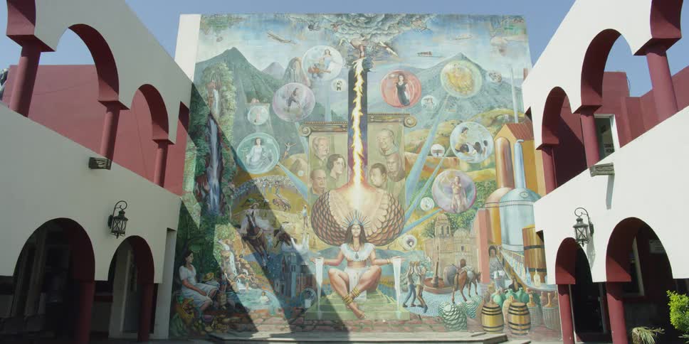 Museo Los Abuelos - Mayahuel Mural