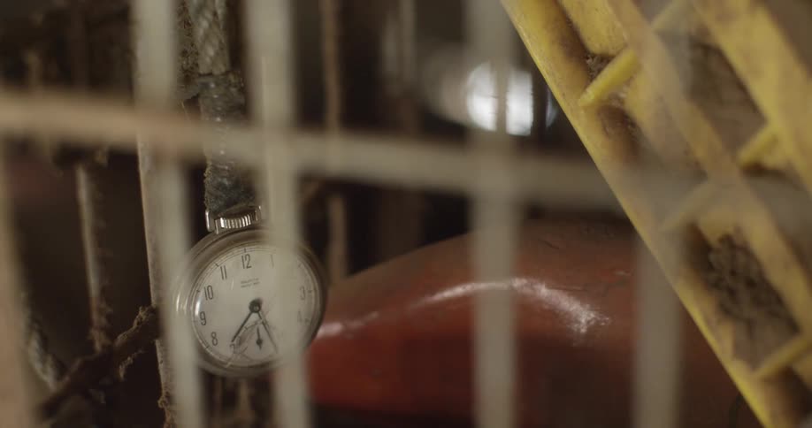 A gauge attached to a tube