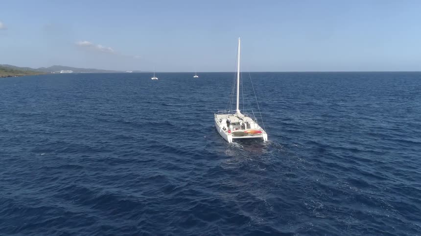 Boats In The Ocean Aerials