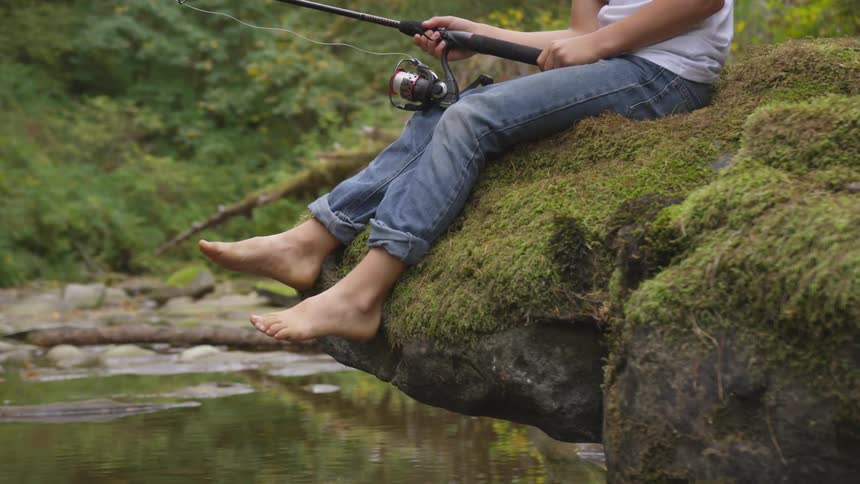 Boy Fishing