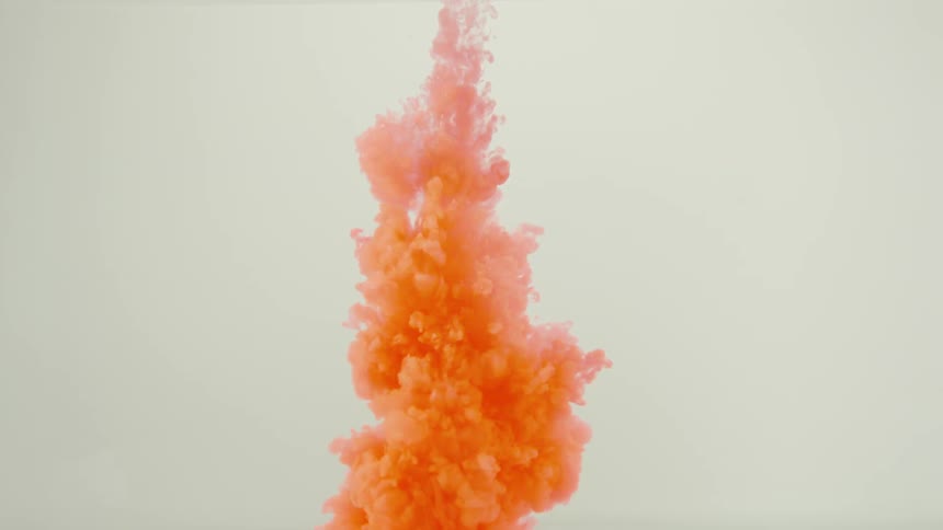 Abstract Ink And Bubbles
