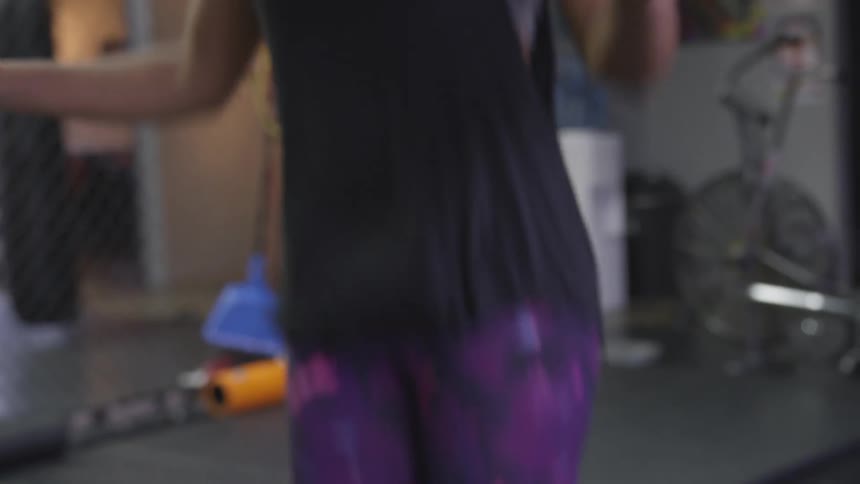 Boxer Training In Gym