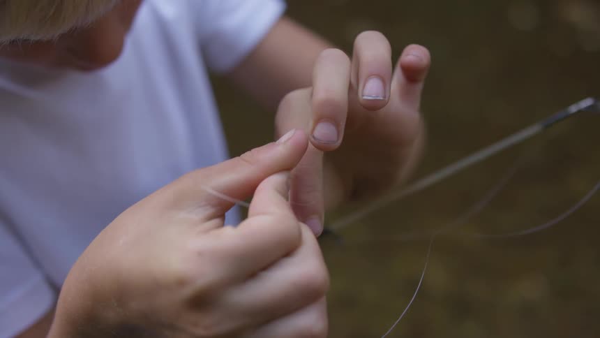 Boy Fishing