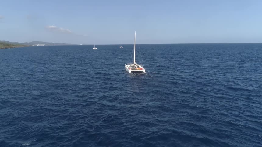 Boats In The Ocean Aerials