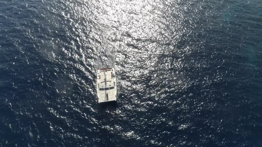 Boats In The Ocean Aerials