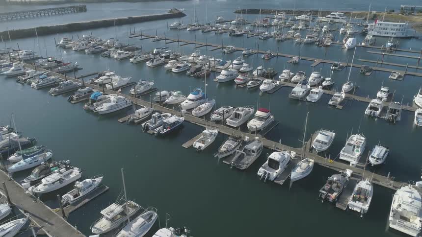Bridge And Marina Aerials
