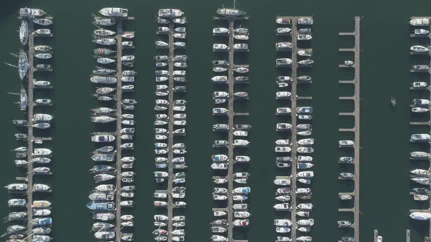 Bridge And Marina Aerials