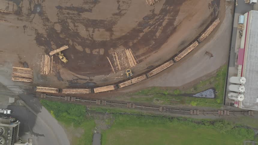 Lumber Yard Aerials