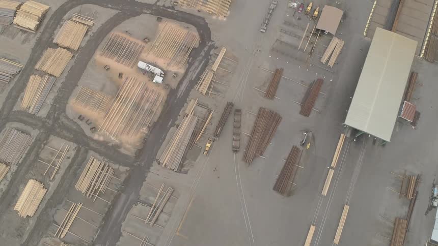 Lumber Yard Aerials