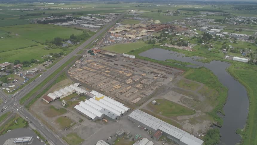 Lumber Yard Aerials