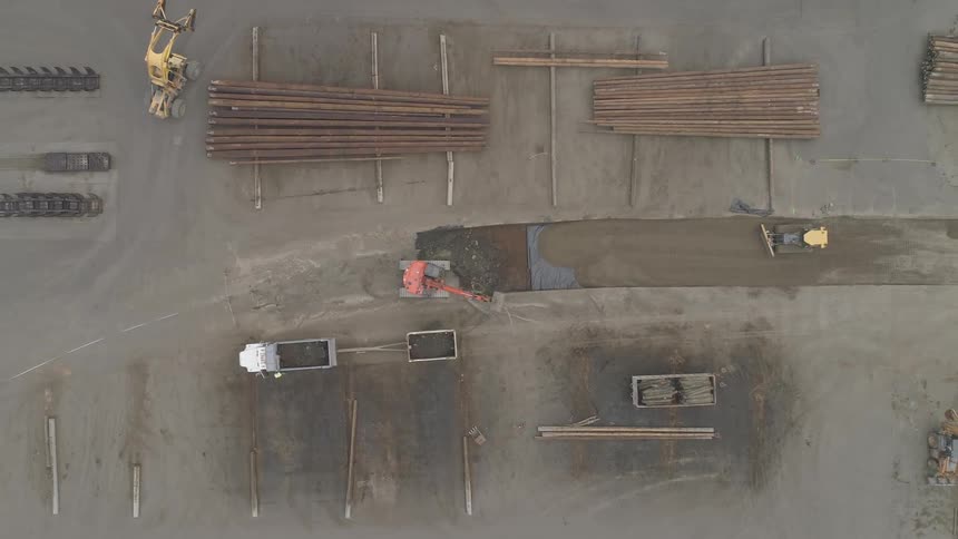 Lumber Yard Aerials
