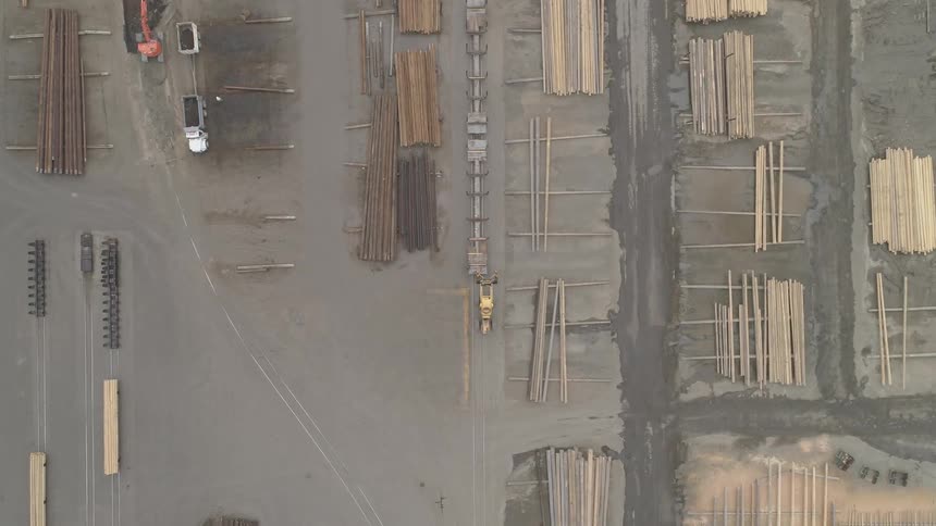Lumber Yard Aerials