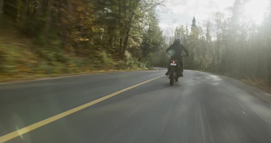Man And His Motorcycle