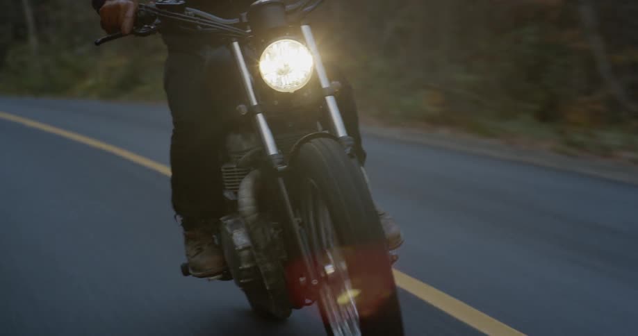 Man And His Motorcycle