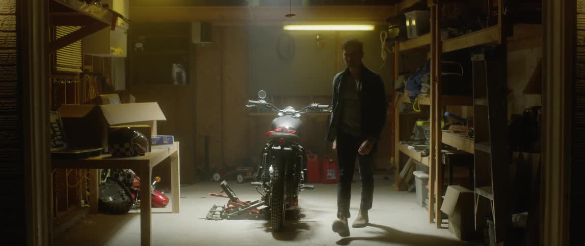 Man And His Motorcycle