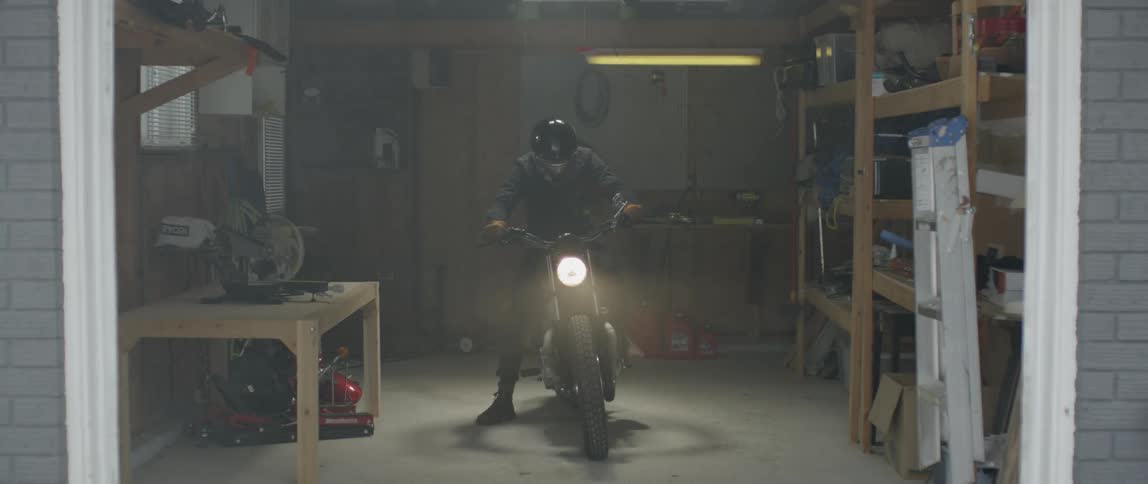 Man And His Motorcycle